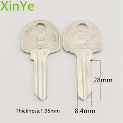 China Replace New Design XinYe Wholesale Car Key Case House Door Brass Key Blank For Locksmith Supplies for sale