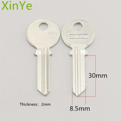 China Direct Selling Professional Universal Protection XinYe Factory Home Lock Keys Iron Door Key Blanks for sale