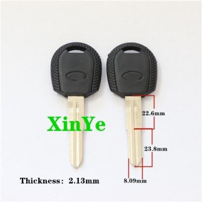 China XinYe Factory Sale Factory Sale Replacement Brass Transponder Key Brass Car Key Blank for sale