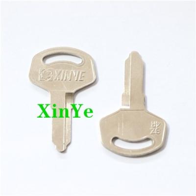 China XinYe Hot Selling Brass Nickel Plating Key Car Key Blank Custom Blank Key Blank for sale