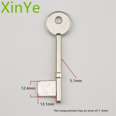 China Universal Door Lock Key XinYe Cheapest Price Lock Keys Customize Zinc Alloy Key Blanks For Kenya Market for sale