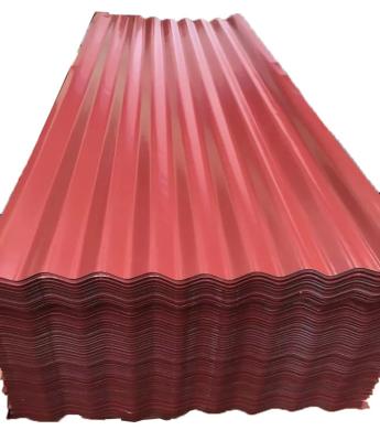 China DX52D Color Corrugated Galvanized Steel Roofing Sheet PPGI PPGL Metal Plate for sale