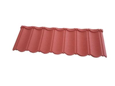 China 0.5mm Classical Color Stone Coated Roofing Tiles DX51D Material Highly Durable for sale