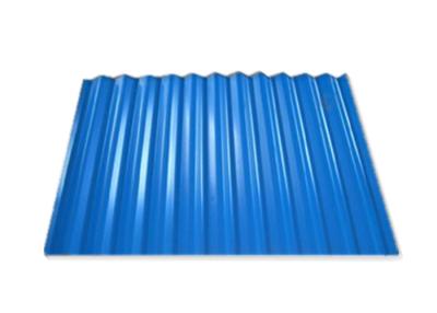 China 508mm Coil ID Color Corrugated Galvanized Steel Roofing Sheet Strong Corrosion Resistance for sale