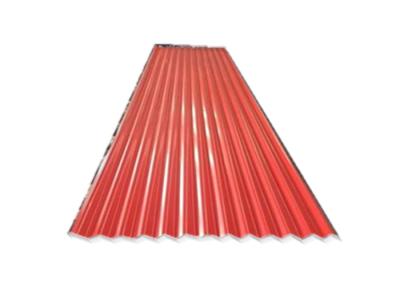 China Colourful Corrugated Galvanized Steel Sheet 3 - 5 Tons Coil Weight CE Standard for sale