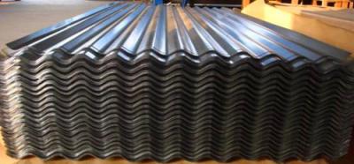 China Color Coated Corrugated Galvanized Steel Sheet 26 Gauge 4 * 8 SGS Compliant for sale