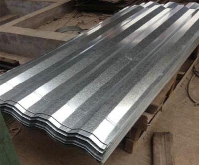 China 508mm Coil ID Corrugated Galvanized Sheet Metal Chromate Surface Treatment for sale