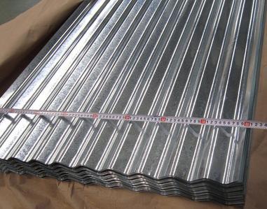 China ASTM A792 Corrugated Metal Roofing Sheets , Galvanised Roofing Sheets Cold Rolled for sale