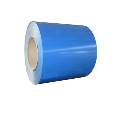 China Sky Blue Color PPGI Steel Coil Roofing Sheet High Strength For Flange Plate for sale