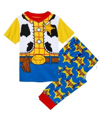 China Factory Price Breathable Children Sleepwear Fashion Cosplay Set Cotton Child Pajamas for sale