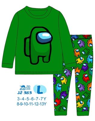 China Heyouj2 Hot Sale Kid Breathable Pajamas Customize Personality Cartoon Children Sleepwear for sale