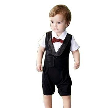 China Latest Design High Quality 100% Cotton Baby Clothes Boys New Fashion Formal Baby Clothes 100% Cotton Organic Baby Clothing for sale