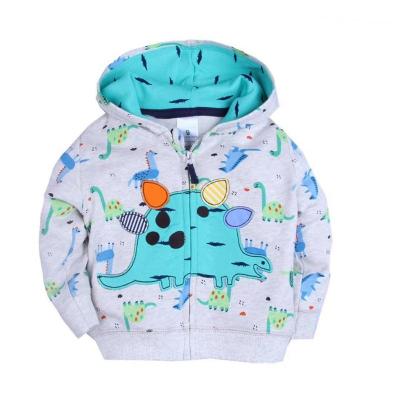 China Sustainable Sale Indonesia Crazy Baby Clothes 100% Cotton Organic Baby Jackets Girls Winter Animals Baby Hoodie Jacket for sale