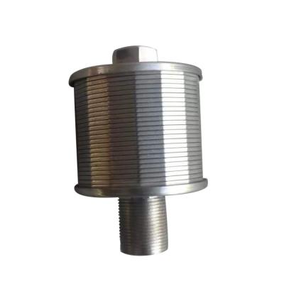 China Good Quality Industry Filter Strainer Wedge Wire Nozzle Stainless Steel Filter Nozzle Water Filter Nozzle for sale