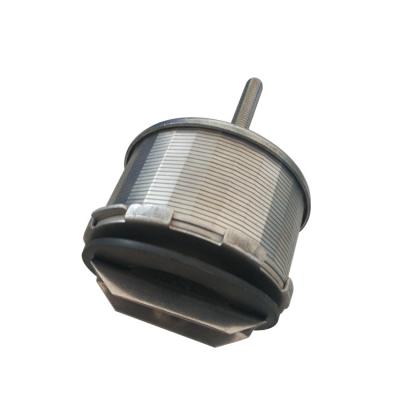 China Industry Steel Filter Strainer Wedge Wire Screen Water Filter Nozzle Industry Steel Filter Sieve 304 316 Stainless for sale