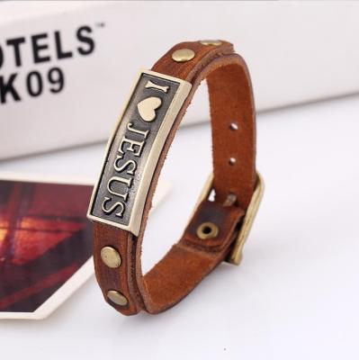 China New BOHEMIA Alloy Bracelet Anchor Leather Bracelet Leather Jewelry for sale