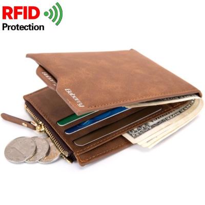 China RFID RFID Wallet For Men Bifold Genuine Leather Wallets for sale