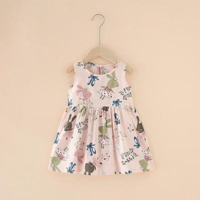 China 2021 casual new style dance tutu dress for girls cotton baby dress for sale