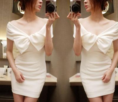 China Anti-wrinkle dress lady evening formal dress plus size sexy nightclub wear dresses for sale