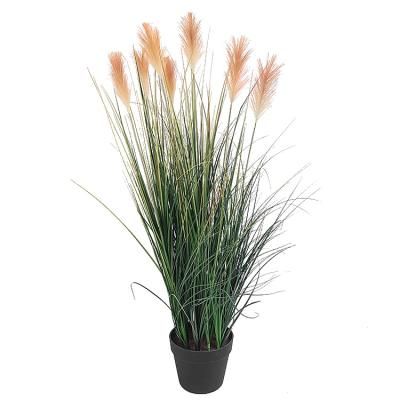 China Minimalist Imitation Dandelion Pink Lavender Rice Foxtail Grass Onion Plant Garden Decoration for sale