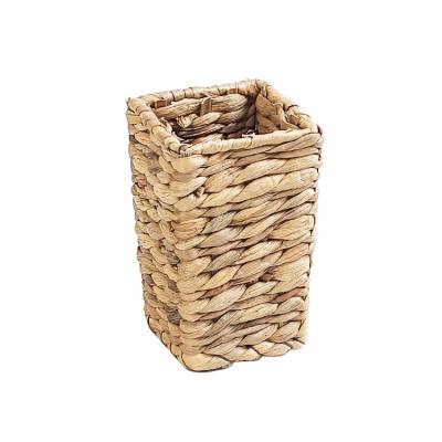 China Minimalist manufacturers wholesale decorative water hyacinth grass flower basket flower arrangement decoration the long for sale