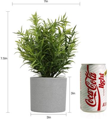 China Megbeauty Modern Potted Bamboo Leaves Small Plants - Artificial House Plants For Home Decor, Office - for sale