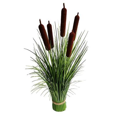 China Minimalist Artificia Dysophylla yatabeana Makino Plant Ornaments Potted Decorative Ground Onion Grass for sale