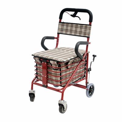 China Disable High Quality Folding Adjusting Lightweight Multifunction Walker Rollator for sale