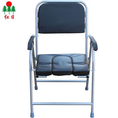 China High Quality Disable Folding Adjusting Comfortable Metal Toilet Multifunctional Patient Chair for sale