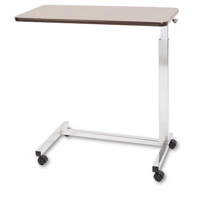 China Solid wood highly recommended nice size adjustable wooden table for hospital bed for sale