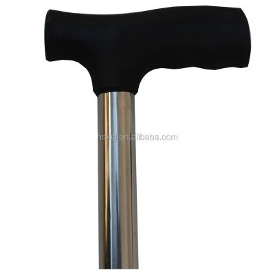 China Disable Eva Controllable Grip Steel Foldable Flexible Walking Stick for sale