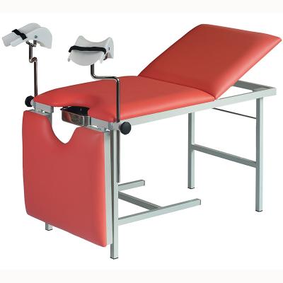 China Disable Physiotherapy Cheap Medical Equipment Genuine Leather Obstetric Equipments Bed for sale