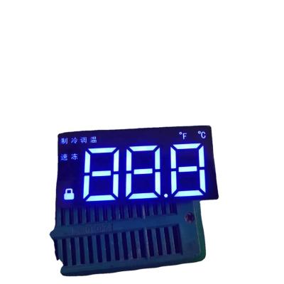 China Quality Indoor Guaranteed Suitable Price 0.45 Inch 3 Digit Blue LED Display Freezer Display for sale