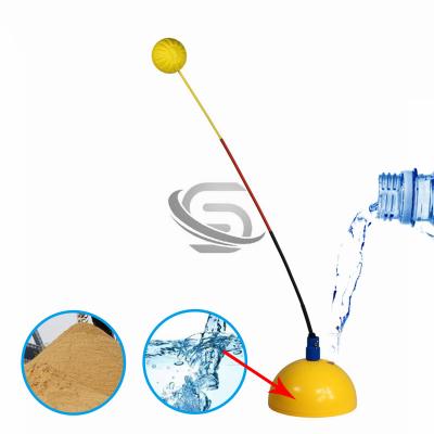 China Ping Wood Table Tennis Practice Racket Game Movement Trainer Axis Training Machine Elasticity Kid Soft Adult Ping Practice for sale