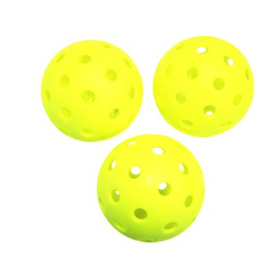 China Durable 2020 USAPA Approved Yellow Orange Outdoor Indoor Pickleball Ball for sale