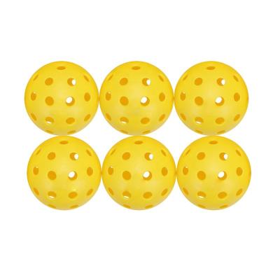 China High Quality PP OEM Color And Brand Bag Pickleball Balls for sale