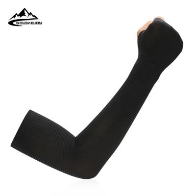 China GOLOVEJOY HB12 Summer Breathable Ice Silk Fishing Sunscreen Unisex Arm Sleeve Anti-Skid Cooling Outdoor Anti-UV Sleeves for sale