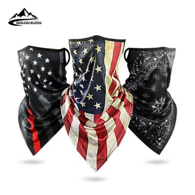 China Protect GOLOVEJOY XTJ30 Factory Professional Wholesale Ice Silk Face Mask Triangle Tube Men s Silk Cooling Recycling Bandana for sale