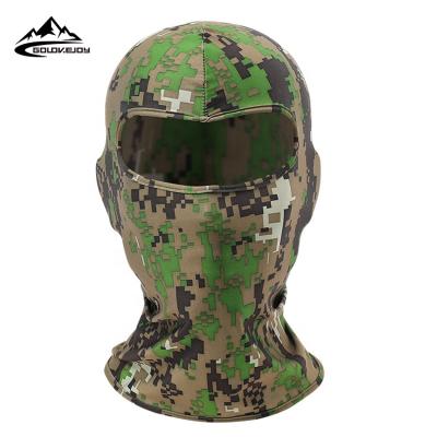 China Wholesale Hot COMMON GOLOVEJOY XTJ22 Headwear Scarf Camouflage Full Face Military Outdoor Operation Tactical Balaclava Retraining Summer for sale