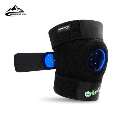 China GOLOVEJOY HX01 Adult Sports Outdoor Cycling Fitness Protector Basketball Pressure Breathable Adjustable Spring Protector Pads Knee for sale