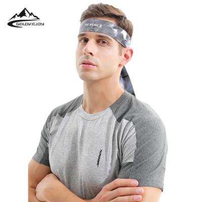 China Hot Selling GOLOVEJOY XTJ60 Custom Gym Sweat Absorption Dryer Headband XTJ60 Logo Stretchy Sports Elastic Unisex New for sale