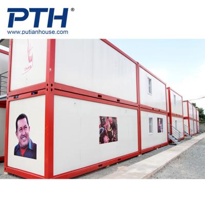 China Modern Affordable 20ft Container Prefab House for Socialized Housing Program in Chile for sale