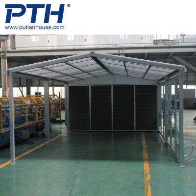 China PTH House Steel Structure Fast Car Prefab Parking Building Parking Shed,China Cheap Prefab House Supplier for sale