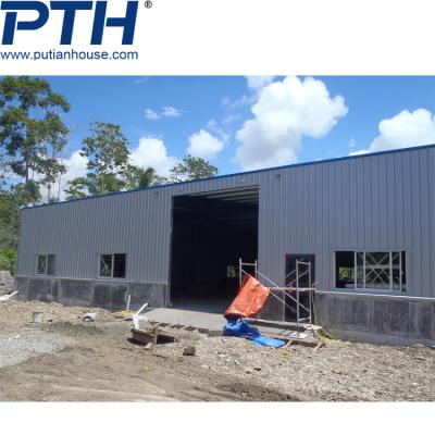 China Industrial Heavy Wind Resistance Steel Structure Warehouse for sale