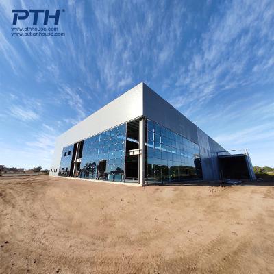 China Factory Modern Steel Structure Prices Modern Factory Skylight Prefab Steel Structure Warehouse Printery for sale