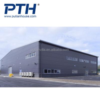 China Parking Lot Compound Prefab Steel Thin Wall Frames House For Warehouse / Factory for sale