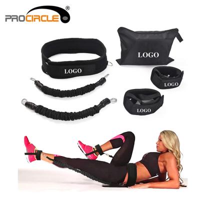 China Durable Vertical Jump Trainer Vertical Training Bands Leg Resistance Bands for sale