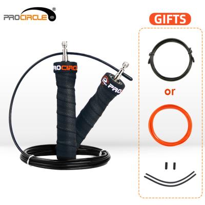 China High Quality Heavy Exercise Headband Weighted Speed ​​Jumping Jump Rope With Steel Wire for sale