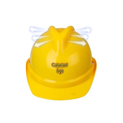 China Vented V Guard Ventilation Plus Hard Hat In Visor Hole Construction for sale