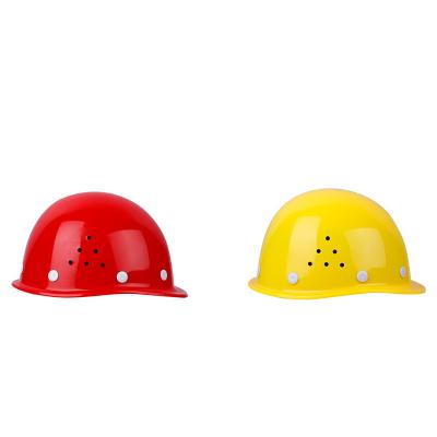 China Ventilated Round Ratchet Suspension Heavy Duty Hard Hat In Competitive Price for sale